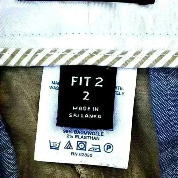 Lands End Mid Rise Classic Straight Leg Chino Ankle Pants Women’s Size 2 - Picture 10 of 10